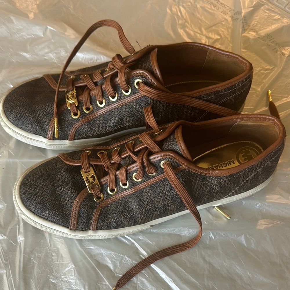 Michael Kors Brown Sneakers Stylish Comfort